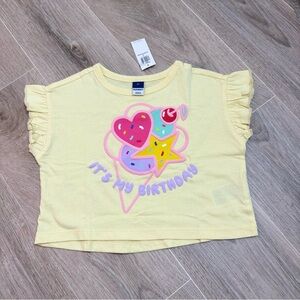 Birthday Graphic T-Shirt for Toddler Girls Size 2T